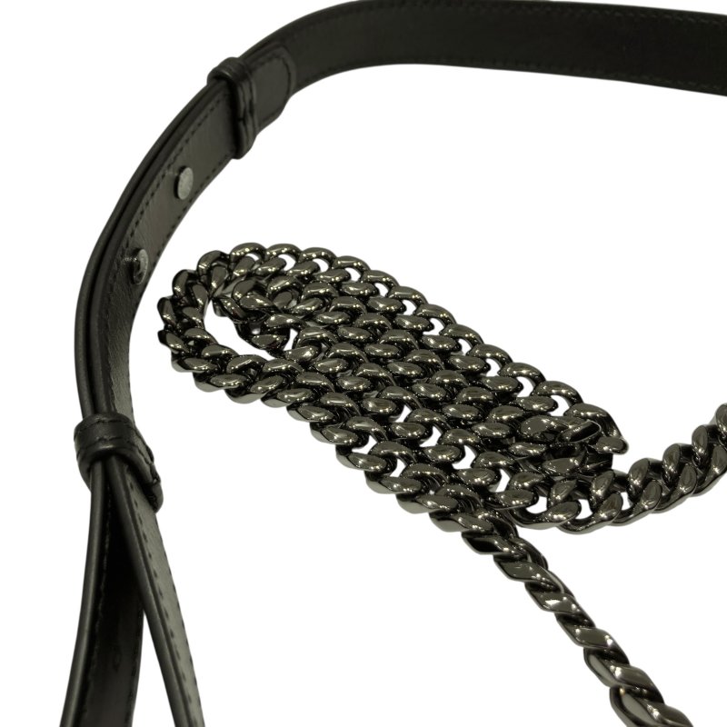 BVLGARI 寶格麗 SERPENTI FOREVER BAG 黑色蛇頭包 側背包 皮革 黑色 銀釦-19