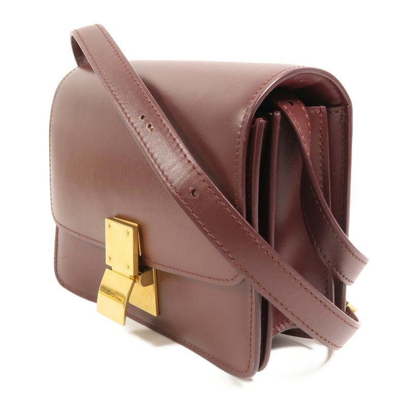 CELINE 牛皮皮革Mini Classic Box肩背袋-2