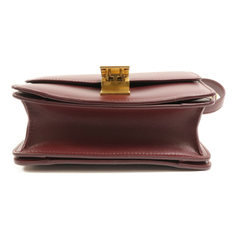 CELINE 牛皮皮革Mini Classic Box肩背袋-3