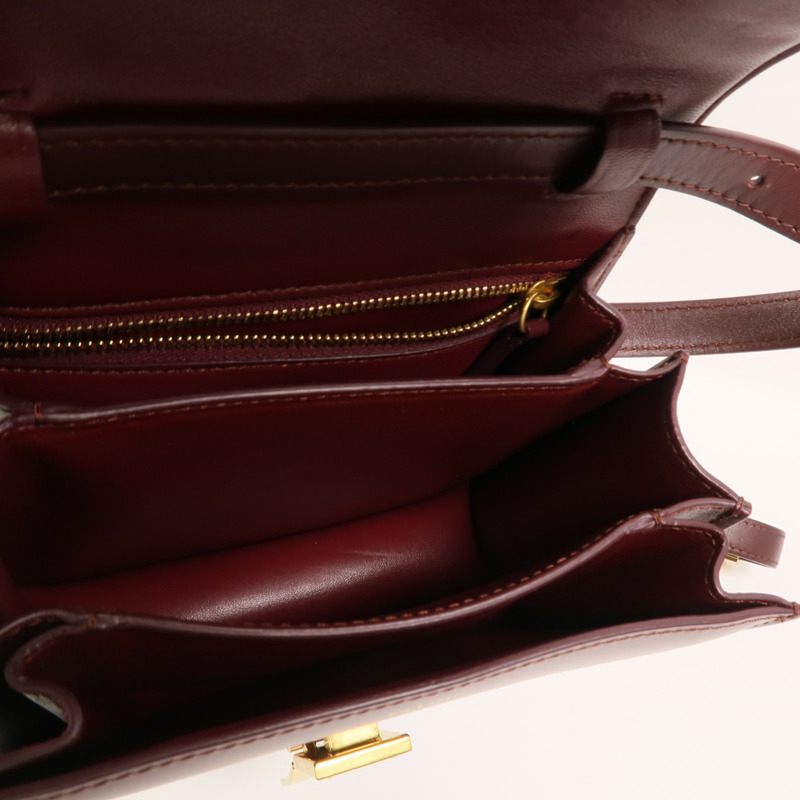 CELINE 牛皮皮革Mini Classic Box肩背袋-4