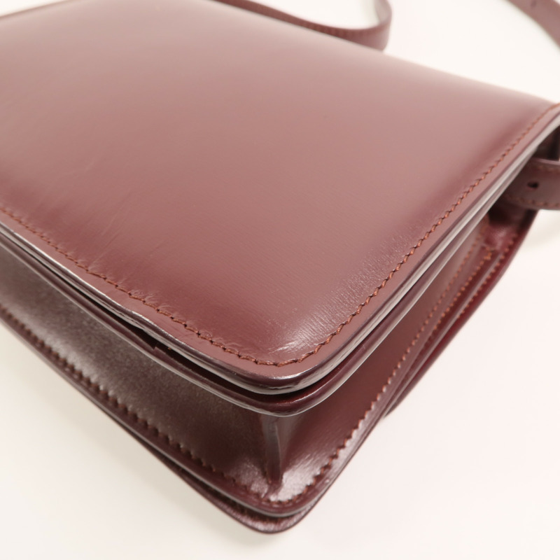 CELINE 牛皮皮革Mini Classic Box肩背袋-11