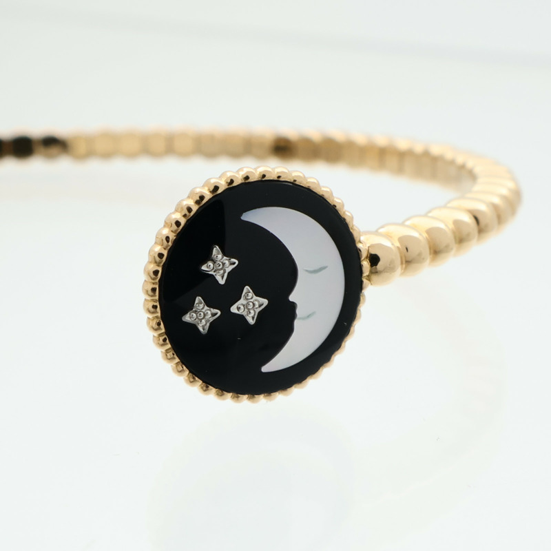 Dior 18K黃金/18K白金Rose Celeste Bracelet手鐲-6