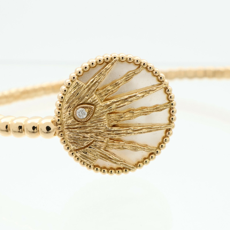 Dior 18K黃金/18K白金Rose Celeste Bracelet手鐲-7