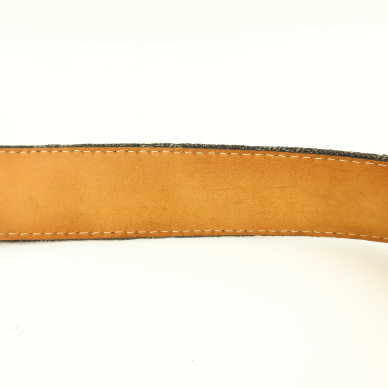 LOUIS VUITTON Monogram Denim Ceinture Belt皮帶-12