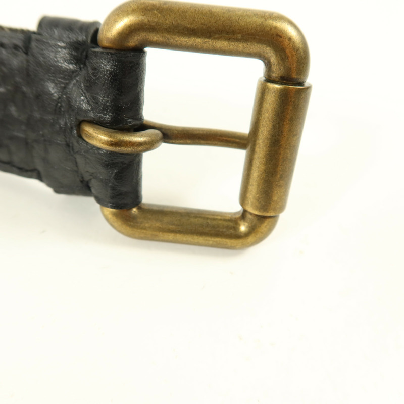 LOUIS VUITTON Monogram Denim Ceinture Belt皮帶-14