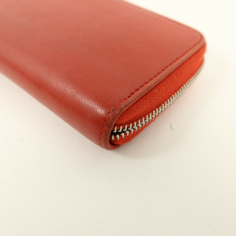 CHANEL 牛皮皮革Zipper Wallet錢包-12