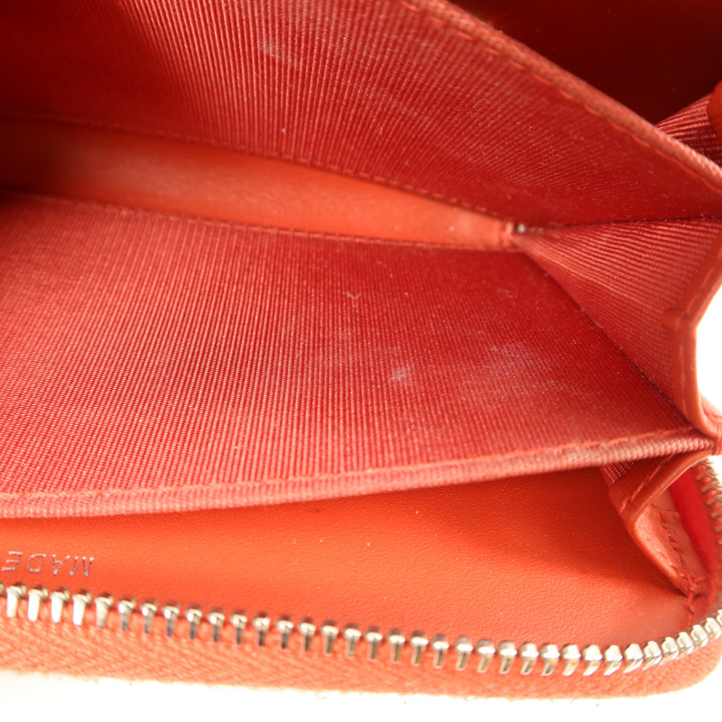 CHANEL 牛皮皮革Zipper Wallet錢包-19