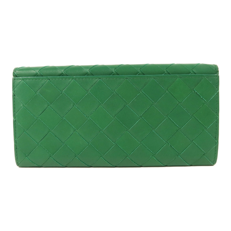 BOTTEGA VENETA 羊皮皮革Intrecciato Long Wallet長錢包-1