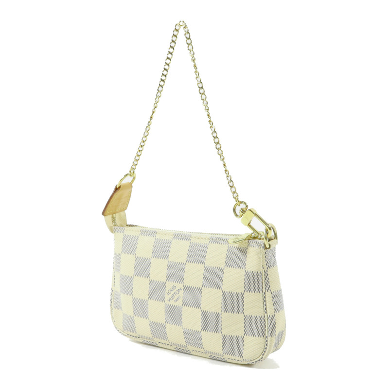 LOUIS VUITTON Damier Azur Mini Pochette Accessoires手挽袋-2
