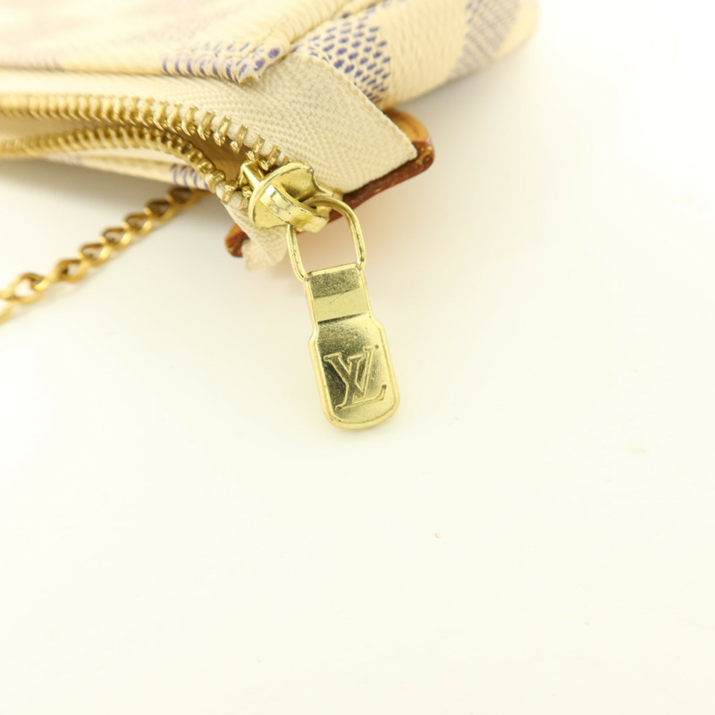LOUIS VUITTON Damier Azur Mini Pochette Accessoires手挽袋-9