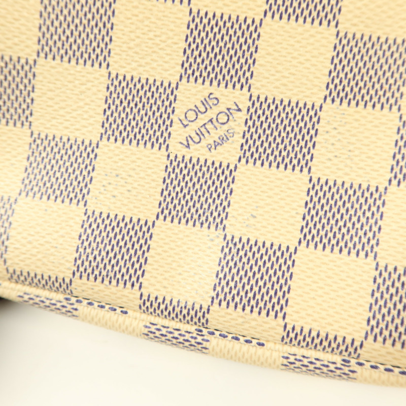 LOUIS VUITTON Damier Azur Mini Pochette Accessoires手挽袋-14