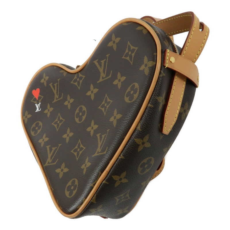 LOUIS VUITTON Monogram Game On Coeur肩背袋-1