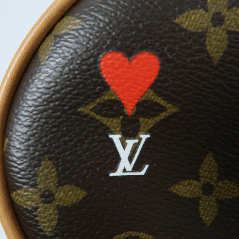 LOUIS VUITTON Monogram Game On Coeur肩背袋-6