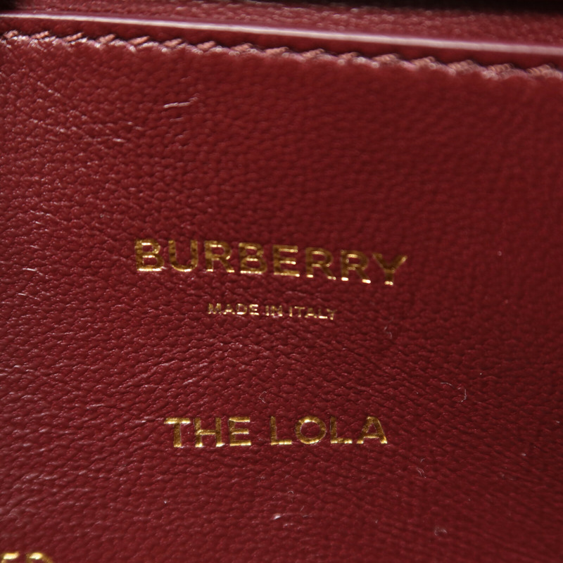 BURBERRY 珠片Lola Small肩背袋-5