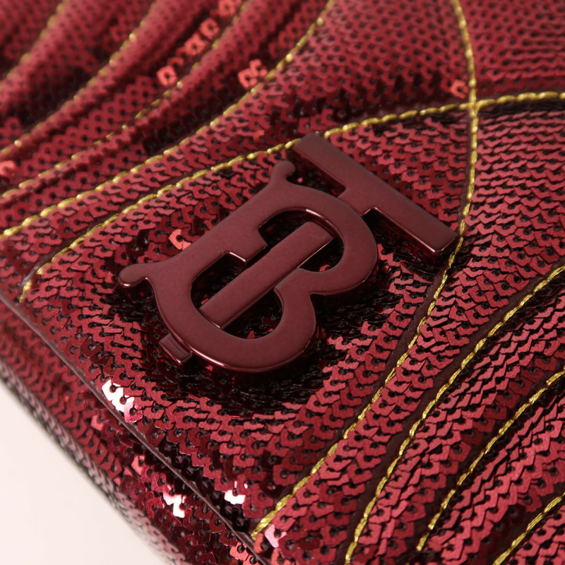 BURBERRY 珠片Lola Small肩背袋-11