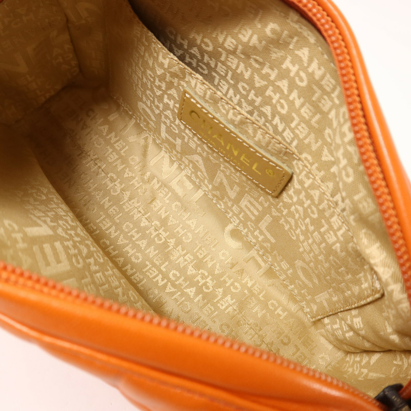 CHANEL 羊皮皮革Vintage手挽袋-4