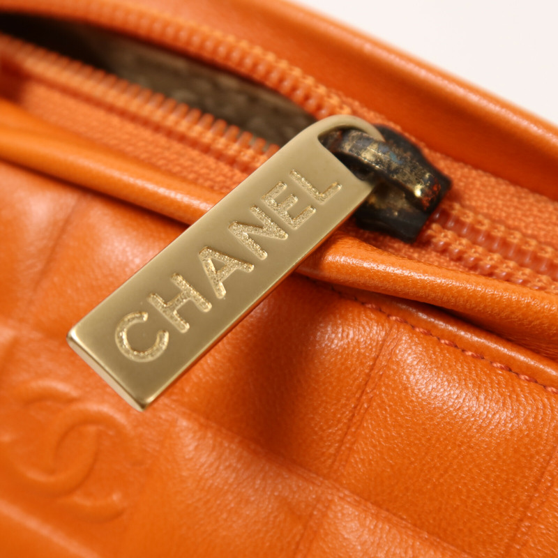 CHANEL 羊皮皮革Vintage手挽袋-9