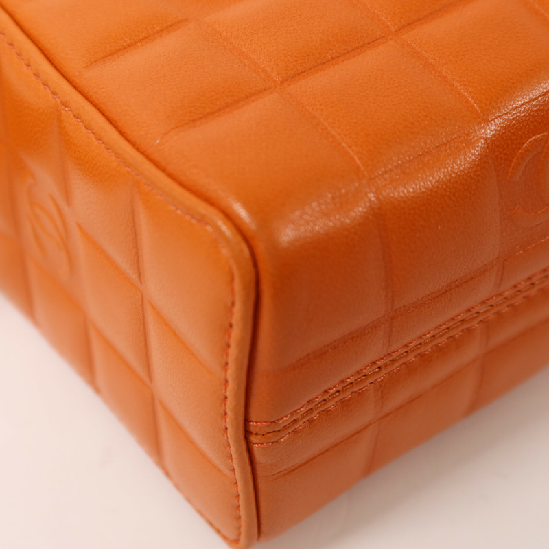 CHANEL 羊皮皮革Vintage手挽袋-10