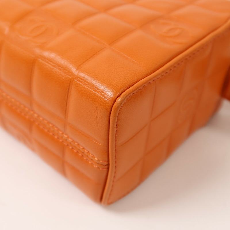 CHANEL 羊皮皮革Vintage手挽袋-13