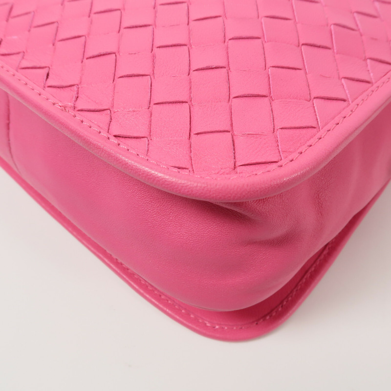 BOTTEGA VENETA 羊皮皮革Shoulder Bag肩背袋-12