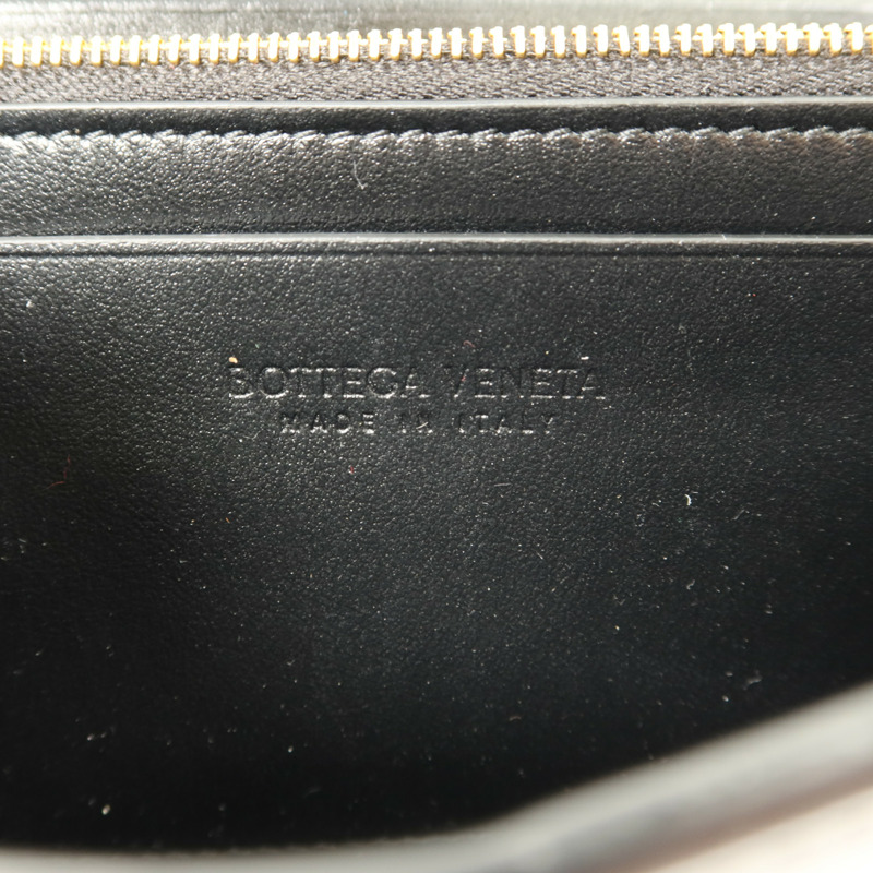 BOTTEGA VENETA 牛皮皮革Cassette長錢包-5