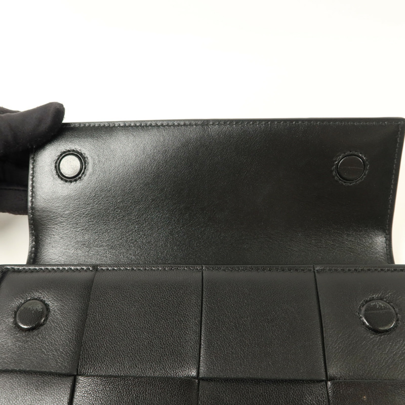 BOTTEGA VENETA 牛皮皮革Cassette長錢包-9