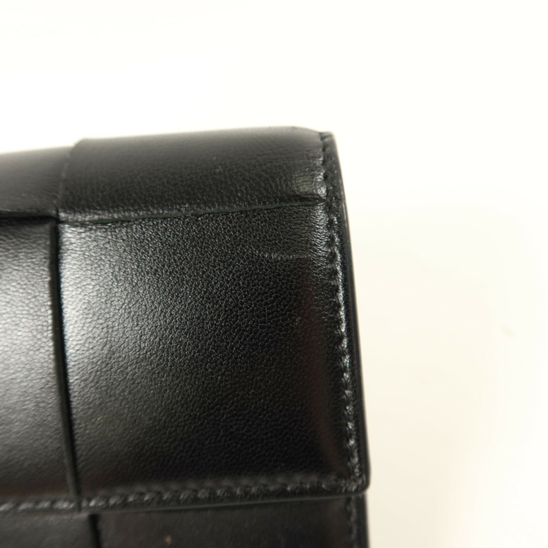 BOTTEGA VENETA 牛皮皮革Cassette長錢包-15