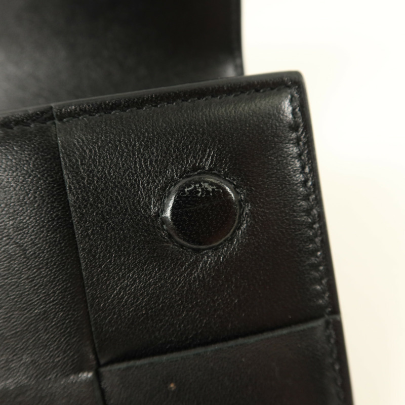 BOTTEGA VENETA 牛皮皮革Cassette長錢包-17