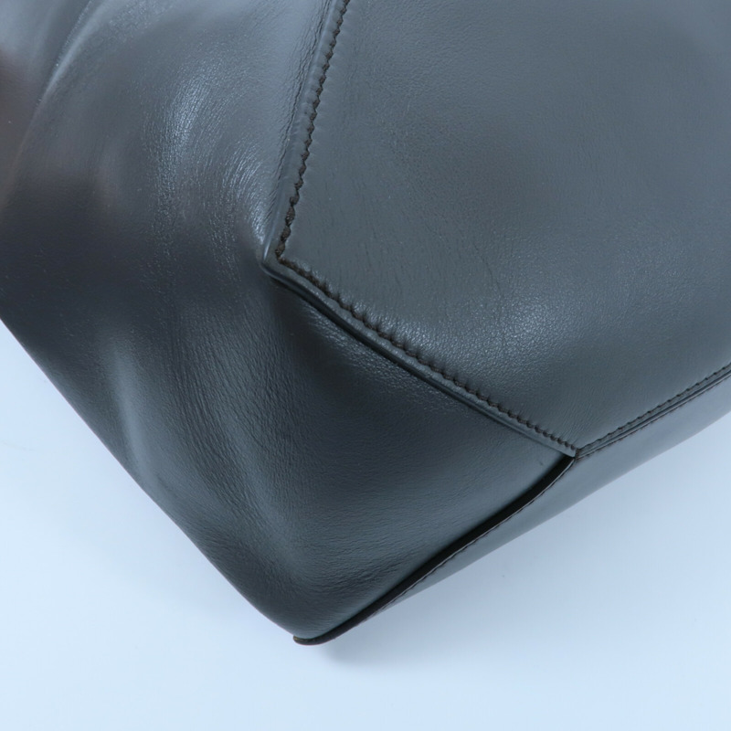 LOEWE 牛皮皮革Puzzle Fold Medium手挽袋-8