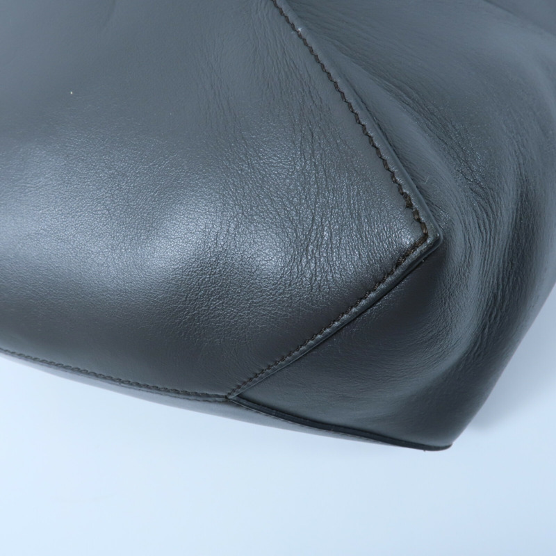 LOEWE 牛皮皮革Puzzle Fold Medium手挽袋-9