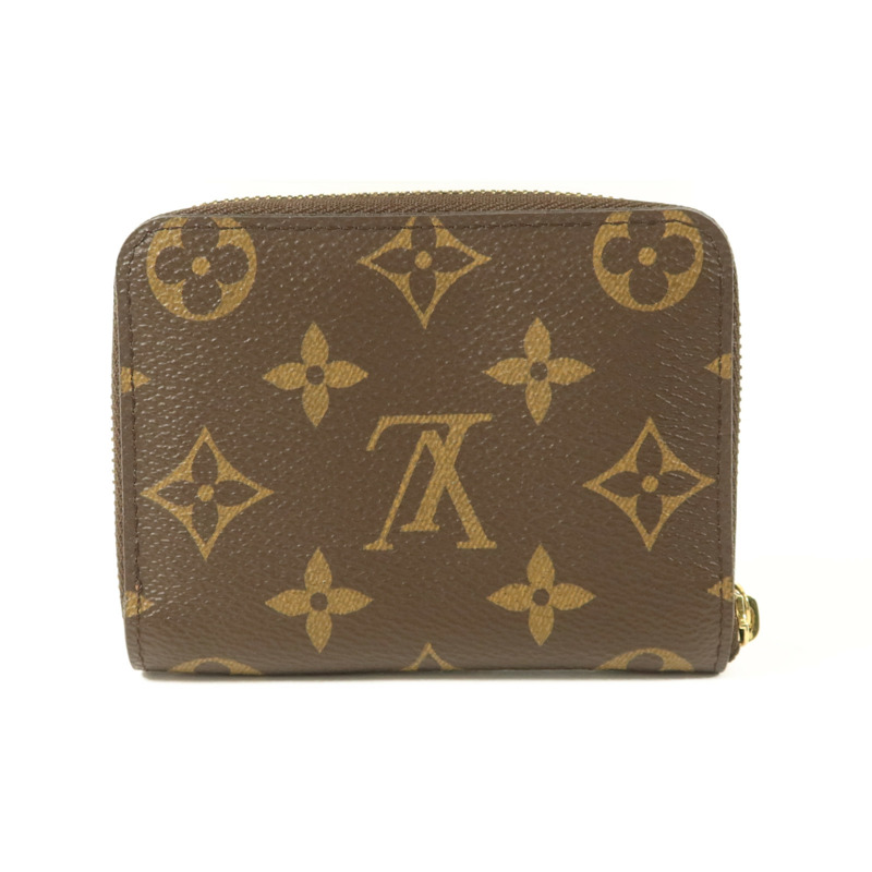 LOUIS VUITTON Monogram Zippy Coin Purse零錢包-1