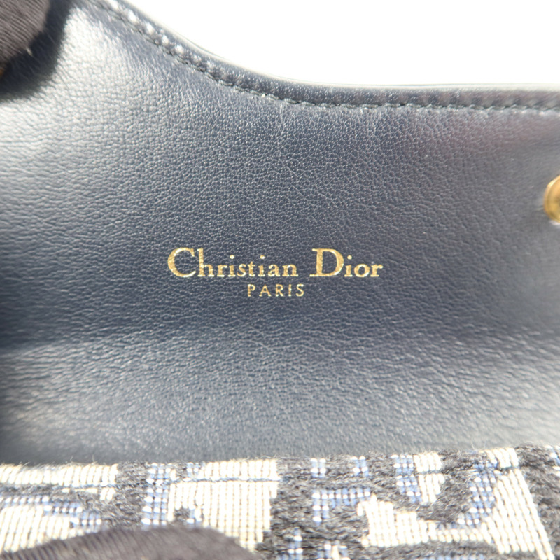 Dior 帆布/牛皮皮革Saddle Lotus Wallet錢包-7
