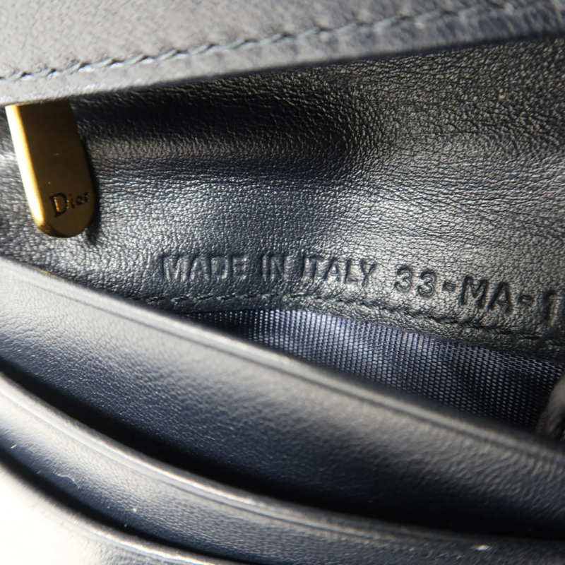 Dior 帆布/牛皮皮革Saddle Lotus Wallet錢包-8