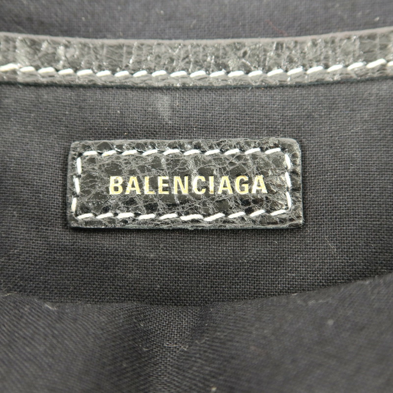 BALENCIAGA 牛皮皮革Bazar Pouch Clutch手拿包-5