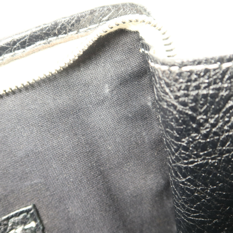 BALENCIAGA 牛皮皮革Bazar Pouch Clutch手拿包-12