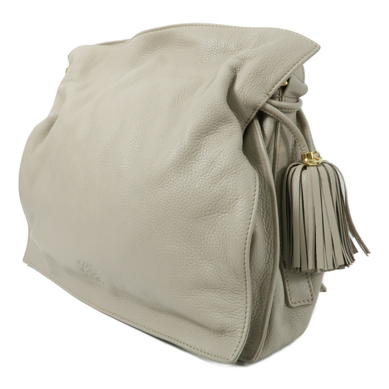 LOEWE 牛皮皮革Flamenco肩背袋-2