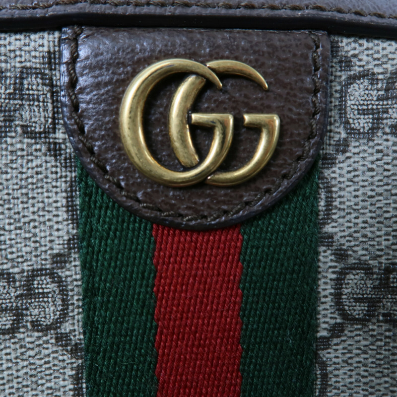GUCCI 塗層帆布Ophidia GG Supreme Bag肩背袋-5