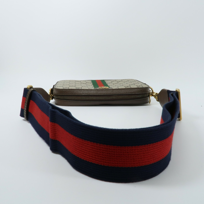 GUCCI 塗層帆布Ophidia GG Supreme Bag肩背袋-8