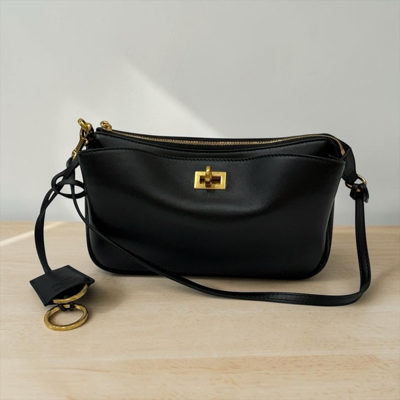 莉亞精品♡ BALENCIAGA Redeo slim黑金 二手美包-0