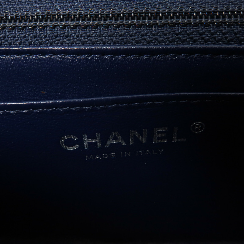 CHANEL 羊皮皮革Mini Classic 20鏈帶肩背袋-6