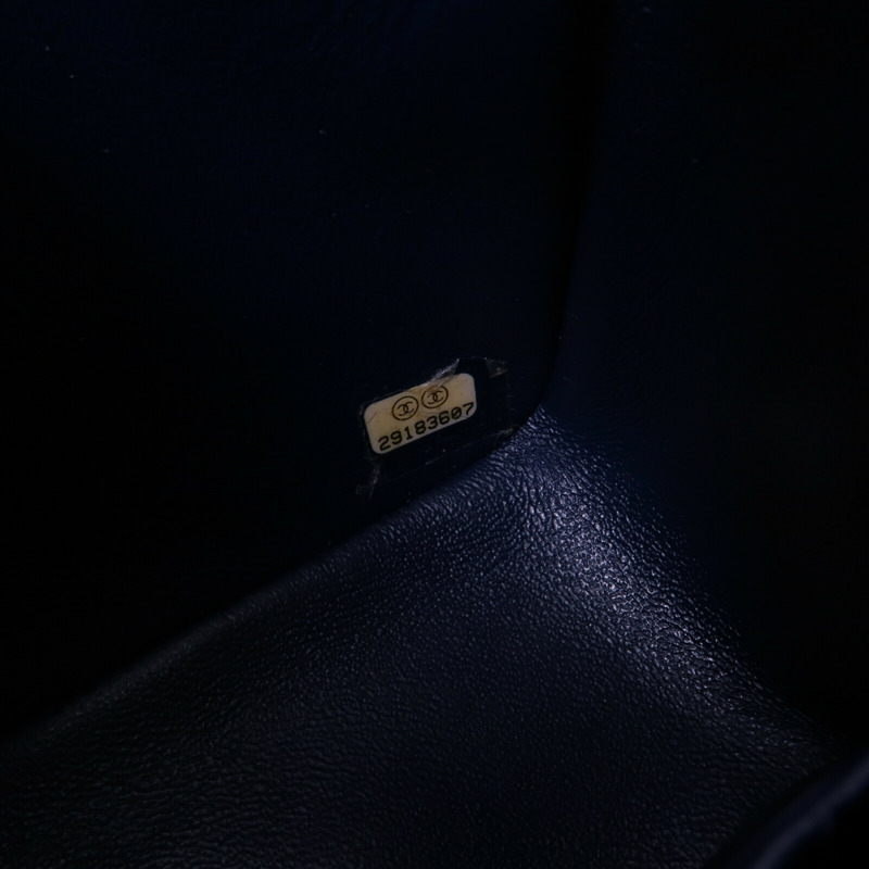 CHANEL 羊皮皮革Mini Classic 20鏈帶肩背袋-7