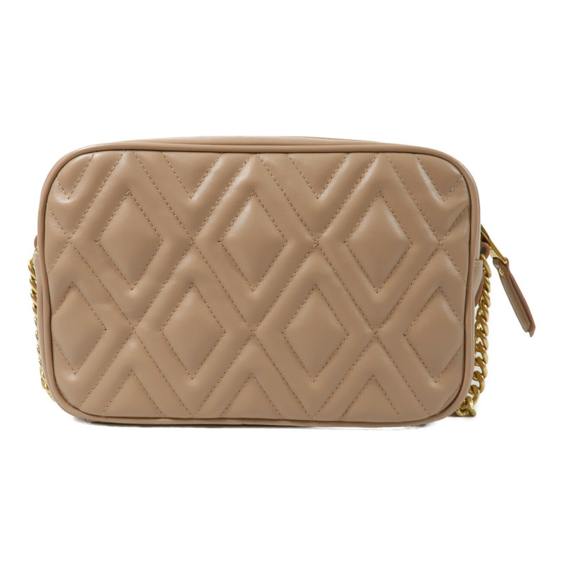 Miu Miu 牛皮皮革Soft Calf Quilted Camera Bag鏈帶肩背袋-1