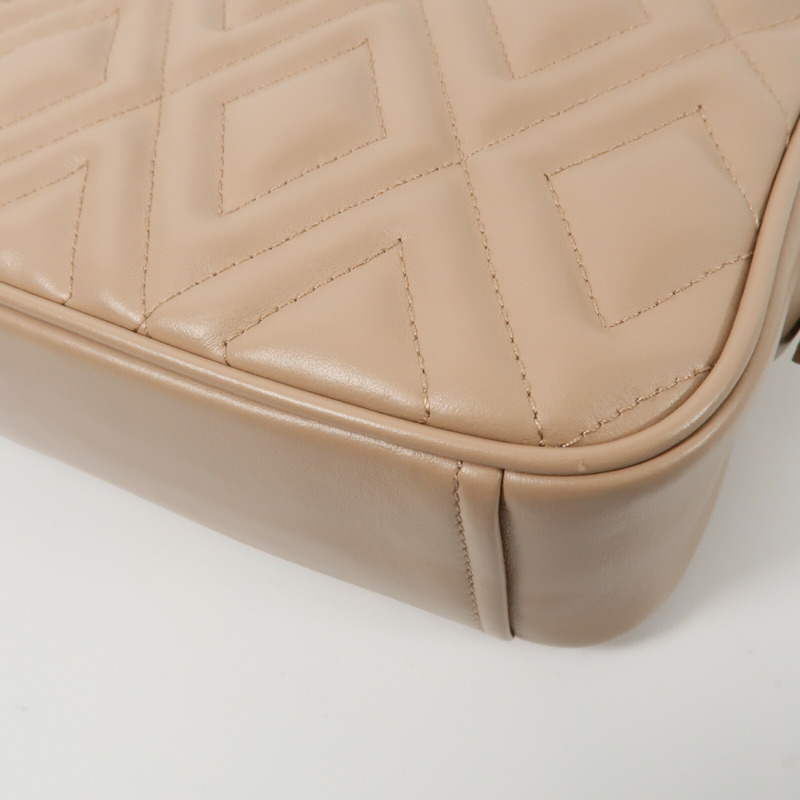 Miu Miu 牛皮皮革Soft Calf Quilted Camera Bag鏈帶肩背袋-15