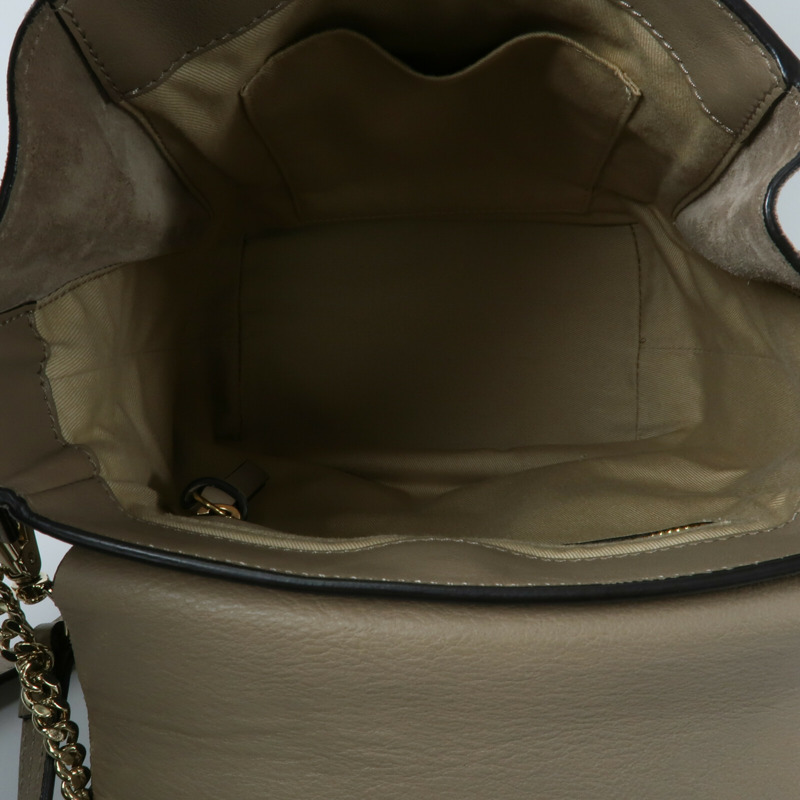 Chloe 牛皮皮革/Suede Faye Backpack背包-4