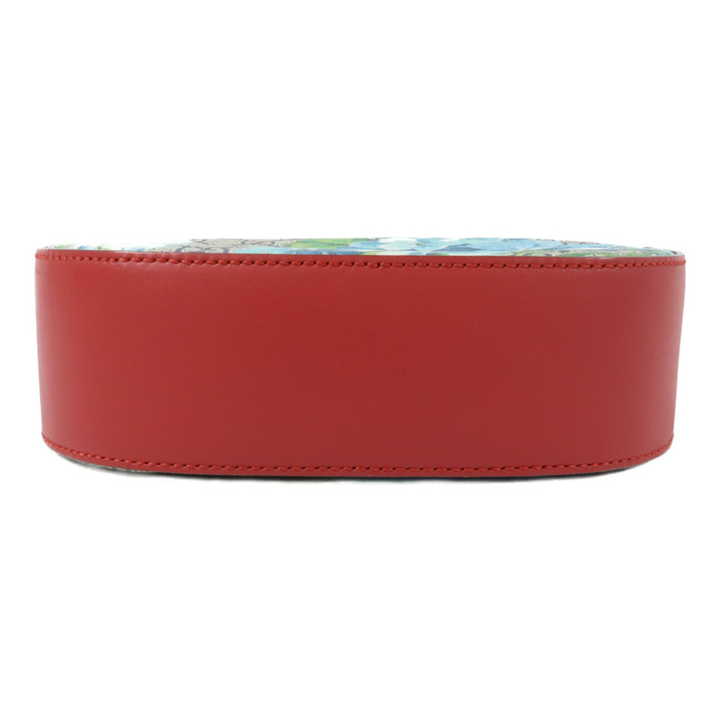 GUCCI 塗層帆布GG Supreme Blooms鏈帶肩背袋-3