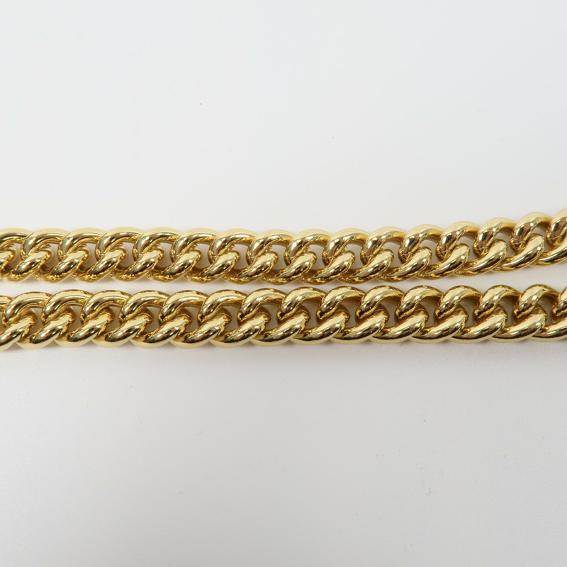 GUCCI 塗層帆布GG Supreme Blooms鏈帶肩背袋-8