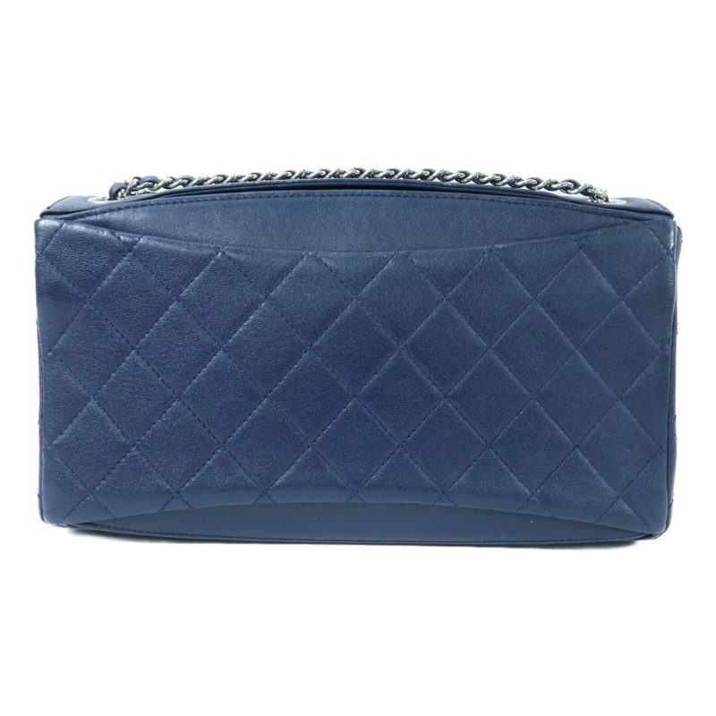 CHANEL 牛皮皮革Chain Shoulder鏈帶肩背袋-1