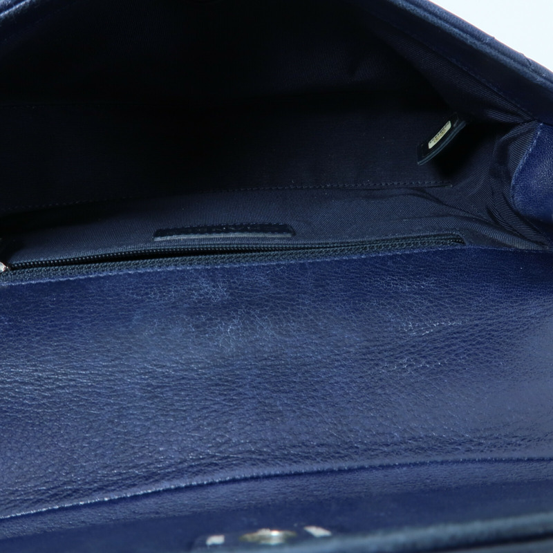 CHANEL 牛皮皮革Chain Shoulder鏈帶肩背袋-4