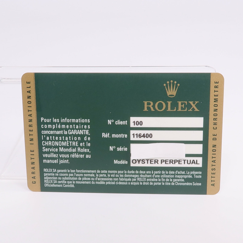 ROLEX Milgauss 116400-16