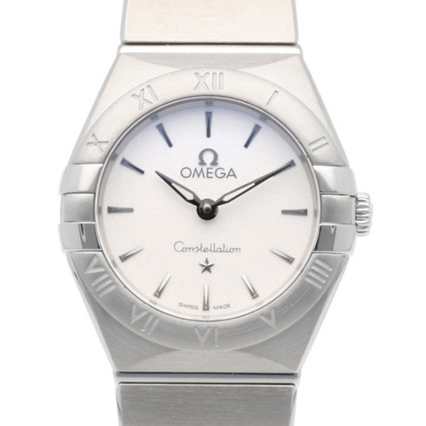 歐米茄星座系列腕錶，不鏽鋼材質，型號13110256002001，石英機芯，93397XXX，女士款，OMEGA